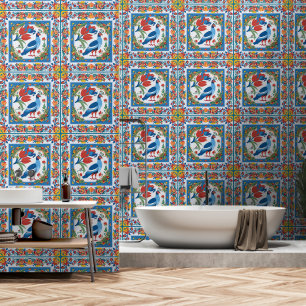 Ottomaans China en Peacock Behang