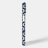 Ottomaans Turks blauw computertraceringsontwerp Case-Mate iPhone Case (Achterkant / Rechts)