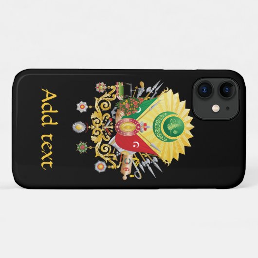 Ottomaanse Empire Flag Case-Mate iPhone Case (Achterkant (horizontaal))