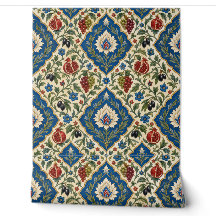 Ottomaanse Iznik Granaatappel & Olijf Stilleven