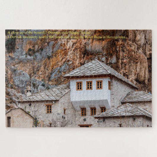 Ottomaanse Stijlarchitectuur in Bosnië Groot Legpuzzel (Horizontaal)