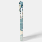 Ottomaanse Tegel Vrouw met Thee - Soft Blue Flow Case-Mate iPhone Case (Achterkant / Links)