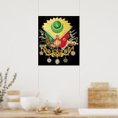 Ottomaanse wapenschild poster (Keuken)
