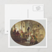 Ottoman Coffee House, 1862 (kleurenlitho) Briefkaart (Voorkant / Achterkant)