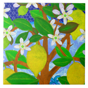 OTTOMAN LEMON TILE 2 TEGELTJE