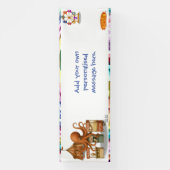 Otto's circus snack kraam spandoek (Verticaal)