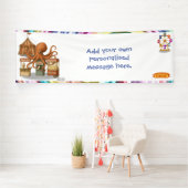 Otto's circus snack kraam spandoek (Insitu)