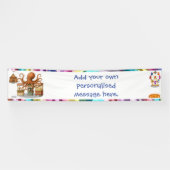 Otto's circus snack kraam spandoek (Horizontaal)