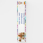 Otto's circus snack kraam spandoek (Verticaal)