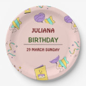 Où chaque morsure est une fête. Assiettes en carto (Devant)