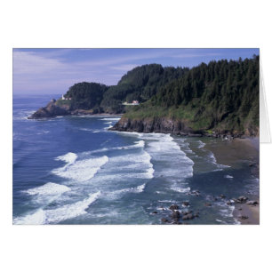 OU, côte de l'Oregon, phare de Heceta Head, sur