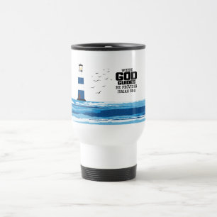 Où Dieu Guides Il Fournit De La Mug De Voyage