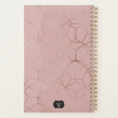 Où dirigez-vous le Rose Gold Planner pour femmes (Dos)