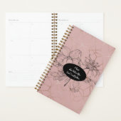 Où dirigez-vous le Rose Gold Planner pour femmes (Devant avec enveloppe)