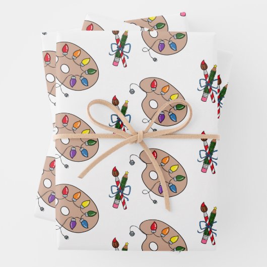 Où es-tu, Papier d'enveloppement de Noël (En situation)