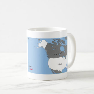 Où est Hawaï ? Tasse