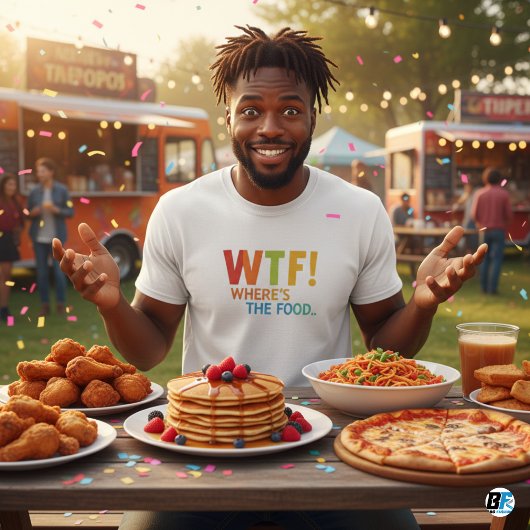 Où est le T-shirt Homme de la nourriture