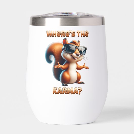 Où est l'écureuil Karma Funny à Shades (Avant)