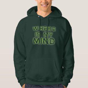 Où est mon esprit - Sweat à capuche Glitch Aesthet