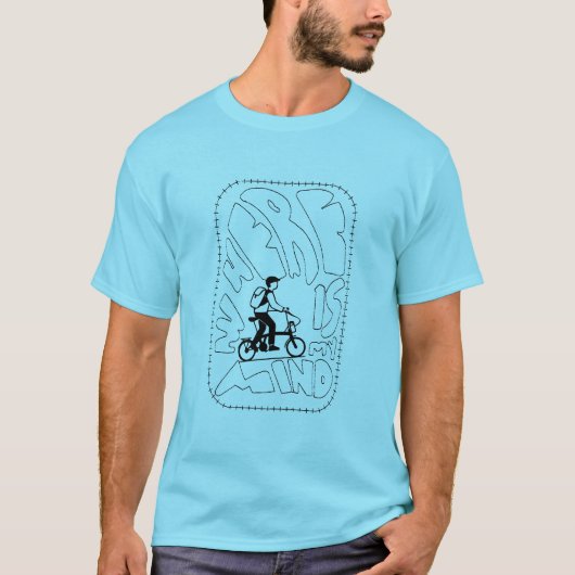 Où est mon esprit - T-shirt Brompton de Blackpixel (Devant)