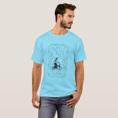 Où est mon esprit - T-shirt Brompton de Blackpixel (Devant entier)