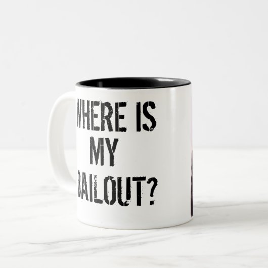 Où est mon renflouement ? Tasse - nettoyez (Devant gauche)