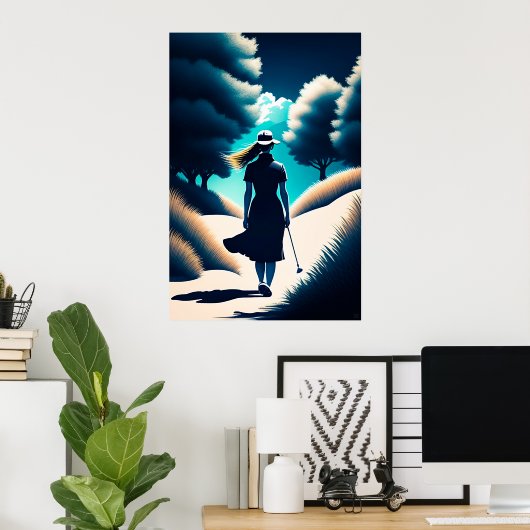 Où est My Ball ? - Impression d'art en toile (Bureau à domicile)