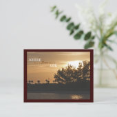 Où Il Y A Love Carte Postale (Debout devant)