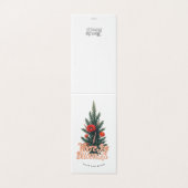 Où la joie fleurit Carte pliée | fêtes. Noël (Outside Unfolded)