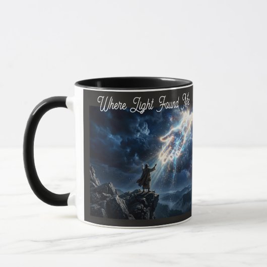 Où la lumière m'a trouvé - Mug (Gauche)