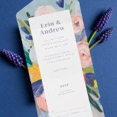 Où l'amour grandit Faire-part de mariage avec la c