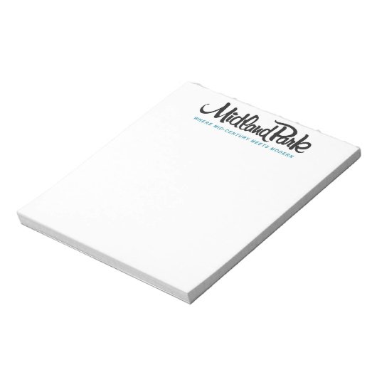 Où le milieu du siècle rencontre le Bloc-notes mod (Tourné)