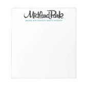 Où le milieu du siècle rencontre le Bloc-notes mod (Devant)