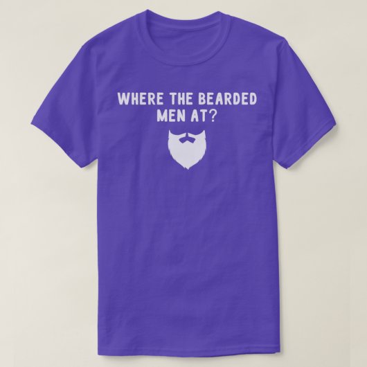 Où les hommes barbus à Classic TShirt (Design devant)