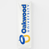 OU-logo Spandoek (Verticaal)