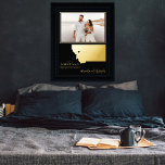 Où Notre Voyage A Commencé Montana Photo Mariage<br><div class="desc">"Where Our Journey Began" carte d'état du couple mariage photo gardien design avec coeur mobile à l'emplacement de votre mariage ou autre occasion mémorable. Pour déplacer l'emplacement du coeur, cliquez simplement sur "Personnaliser", puis "Customiser" et faites glisser le coeur vers l'emplacement de votre choix. Autres états disponibles dans notre boutique...</div>
