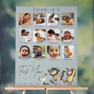 Où sont les choses sauvages - Collage photo de 12 