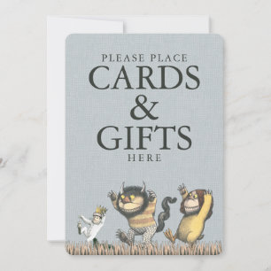 Où sont les monstres ? Cartes et cadeaux