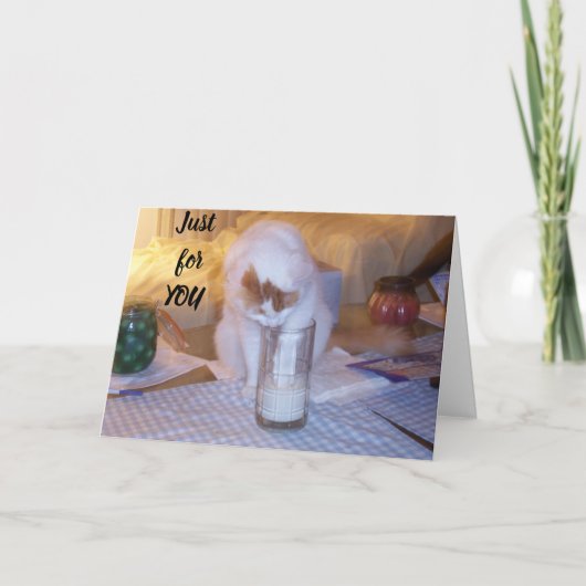 "OÙ SONT LES OREOS ?" CARTE D'ANNIVERSAIRE (Devant)