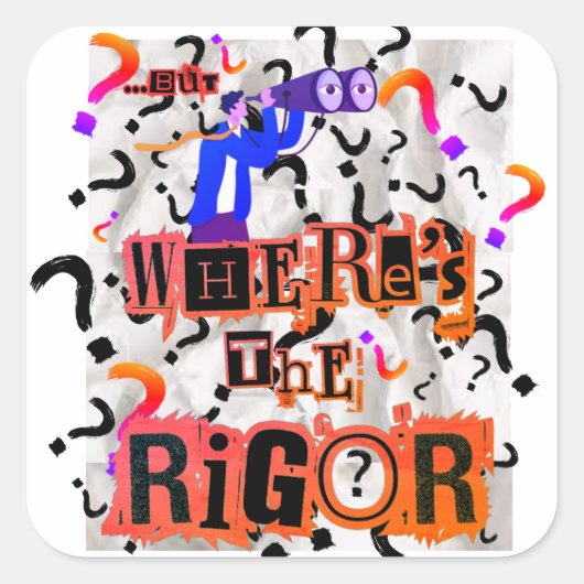 Où sont les Stickers Rigor ? (Devant)