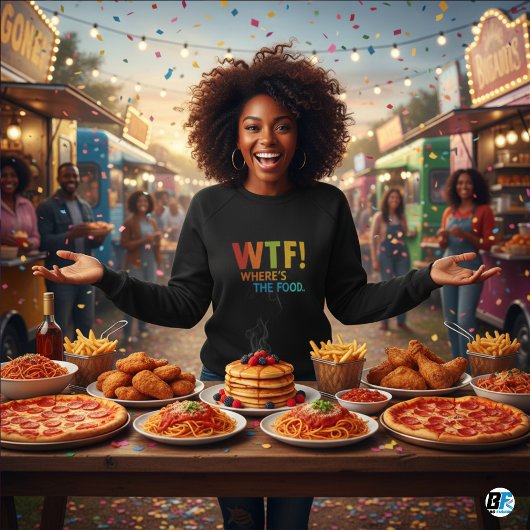 Où sont les Sweatshirts de l'alimentation WoMen