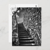 Où vos étapes diriger la carte postale (Devant / Derrière)