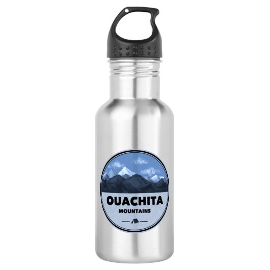 Ouachita Mountains Arkansas Oklahoma Camping Waterfles (Voorkant)