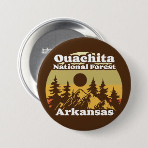 Ouachita National Forest Arkansas Ronde Button 7,6 Cm