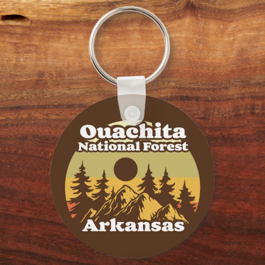 Ouachita National Forest Arkansas Sleutelhanger (Voorkant)