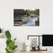 Ouachita River in Oden, Arkansas Poster (Thuiskantoor)