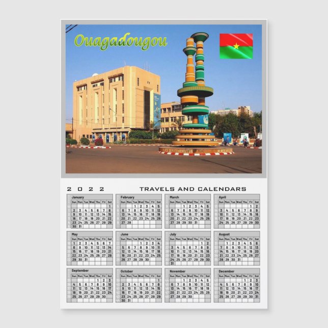 Ouagadougou - Place of cineastes - Burkina Faso - (Voorkant)