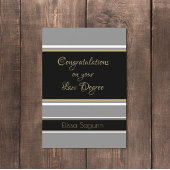 Ouah ! Carte de diplôme de droit