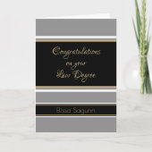 Ouah ! Carte de diplôme de droit (Devant)