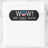 Ouah ! C'Est La Chance ! Stickers ovales (Sac)